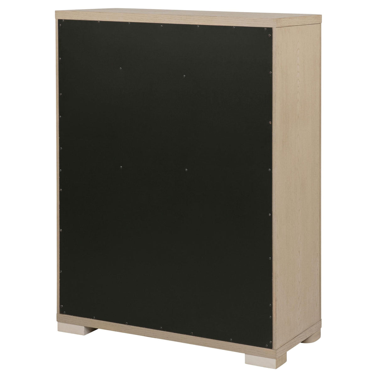 Cómoda de dormitorio Ladera de 5 cajones en olmo claro