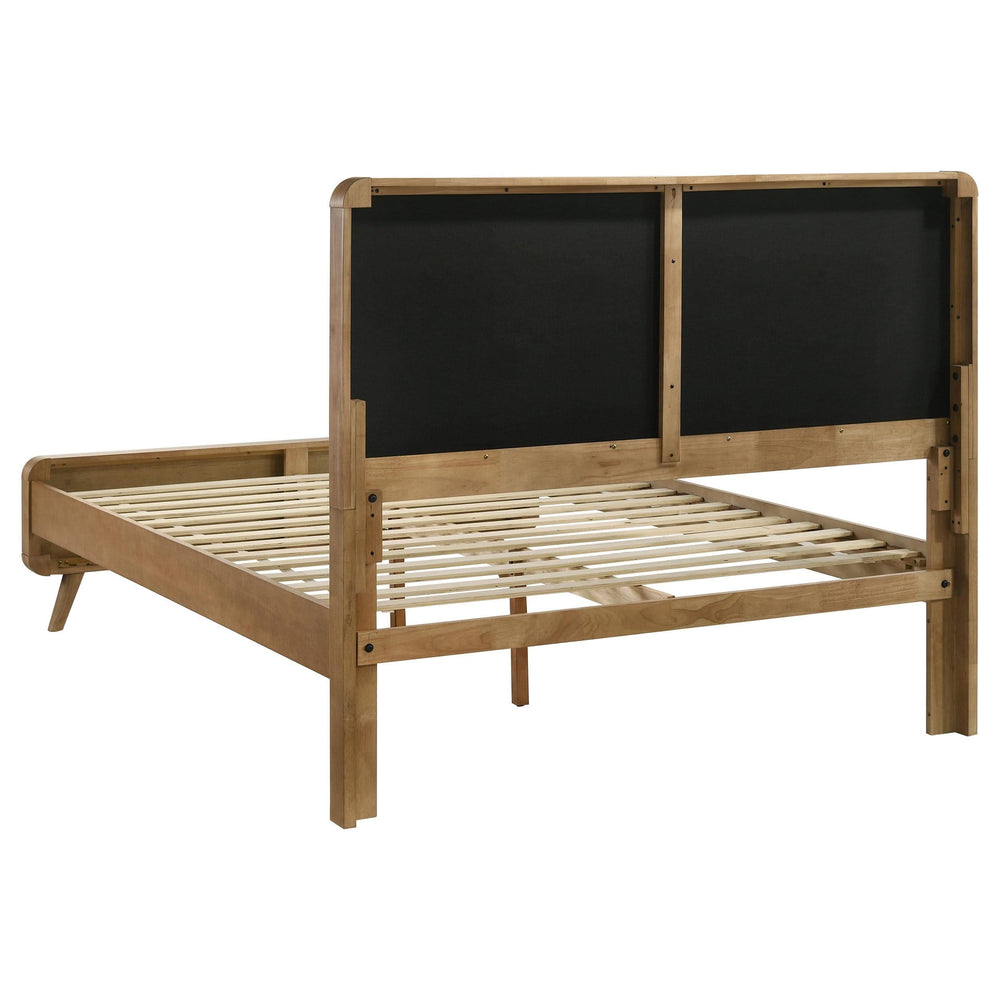 Juego de dormitorio Robyn Queen de 5 piezas en color ceniza claro