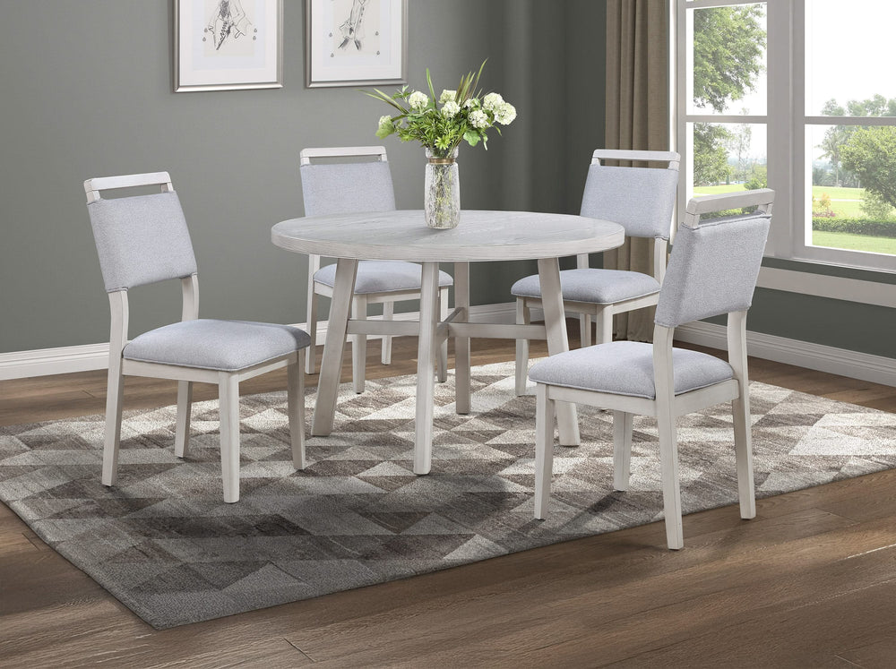 MESA DE COMEDOR REDONDA BLANCHE