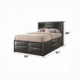 Ireland EK Bed W/Storage