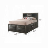 Cama Queen Ireland con espacio de almacenamiento