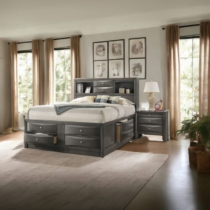 Ireland Full Bed W/Storage