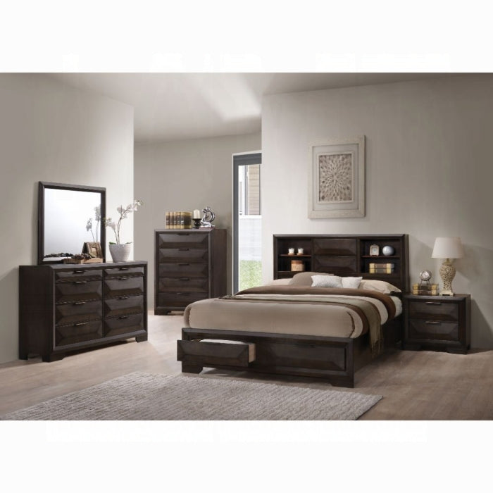 Merveille EK Bed W/Storage