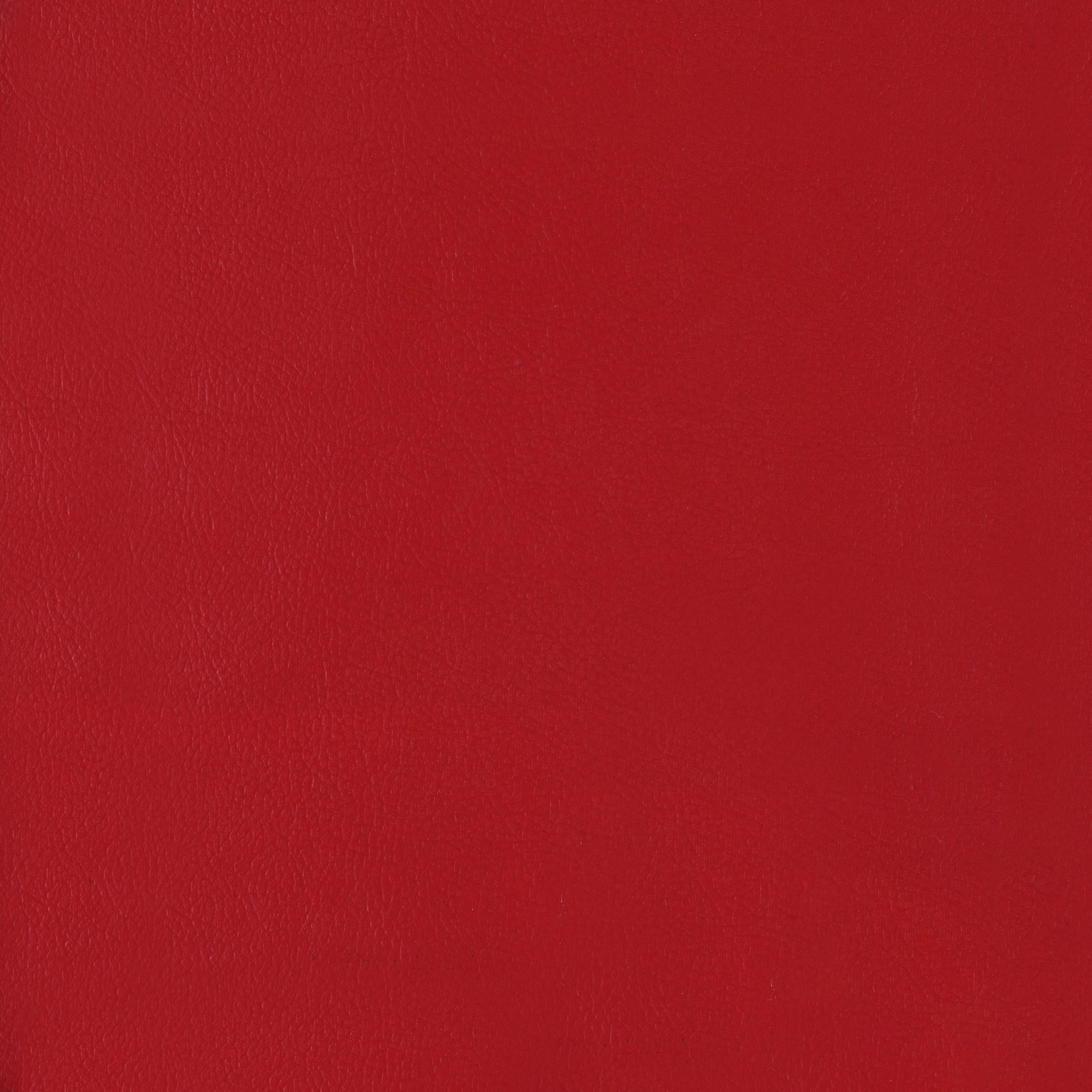 Retro Upholstered Metal Swivel Bar Stool Red (Set of 2)