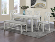 2321DW-6P CLARA DRIFTWOOD DINING GROUP
