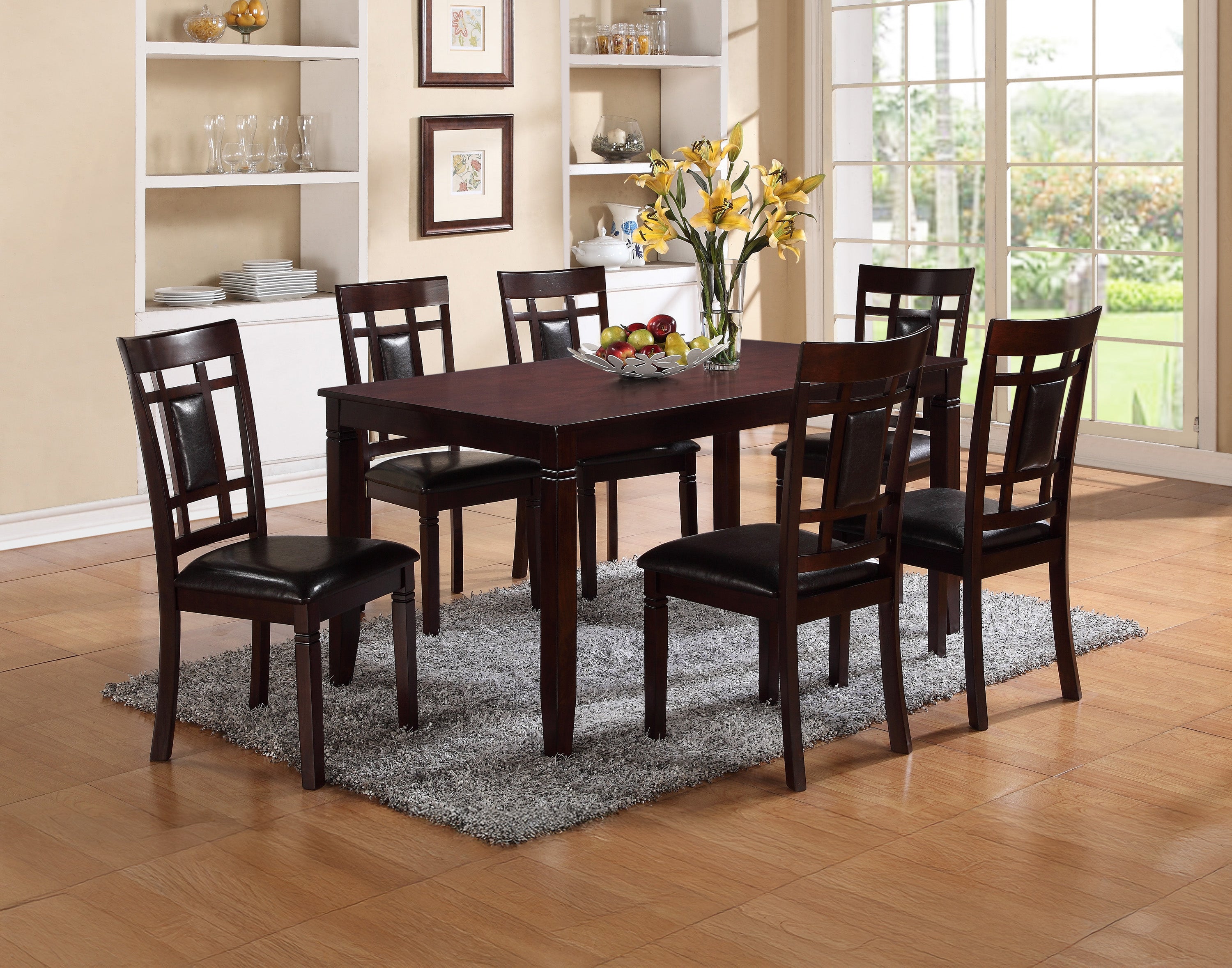 2325SET PAIGE 7-PC DINETTE SET