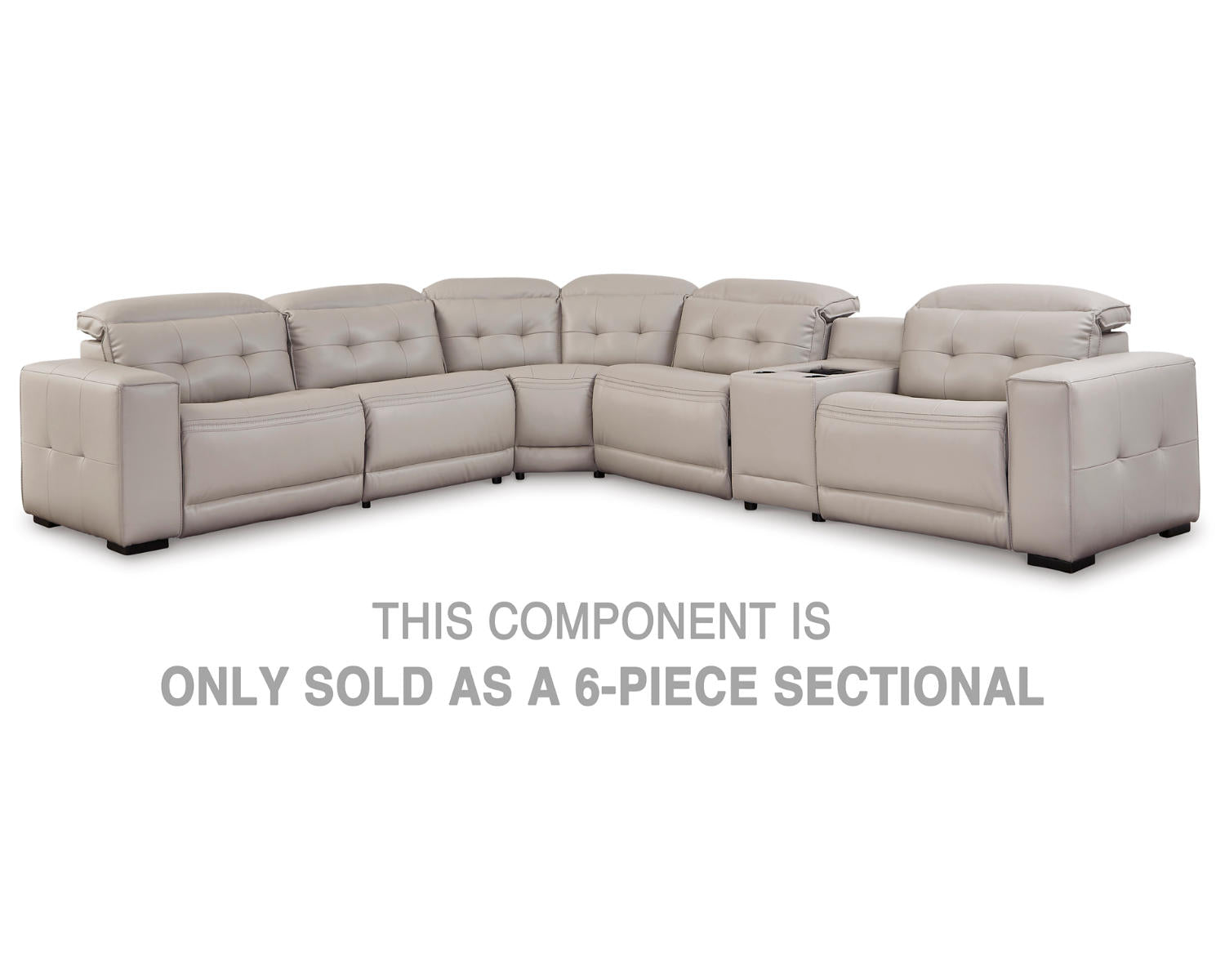 Leadman Right-Arm Facing Power Recliner