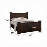 Cama Queen Panang con almacenamiento