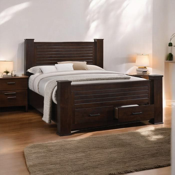 Cama Queen Panang con almacenamiento