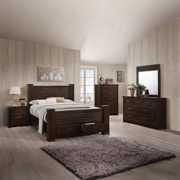 Panang Queen Bed W/Storage