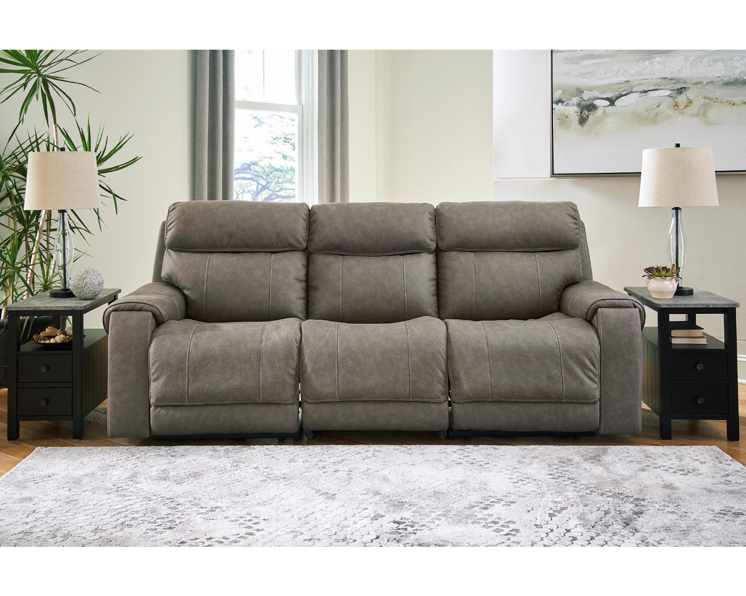 Starbot 3-Piece Power Reclining Sectional Sofa