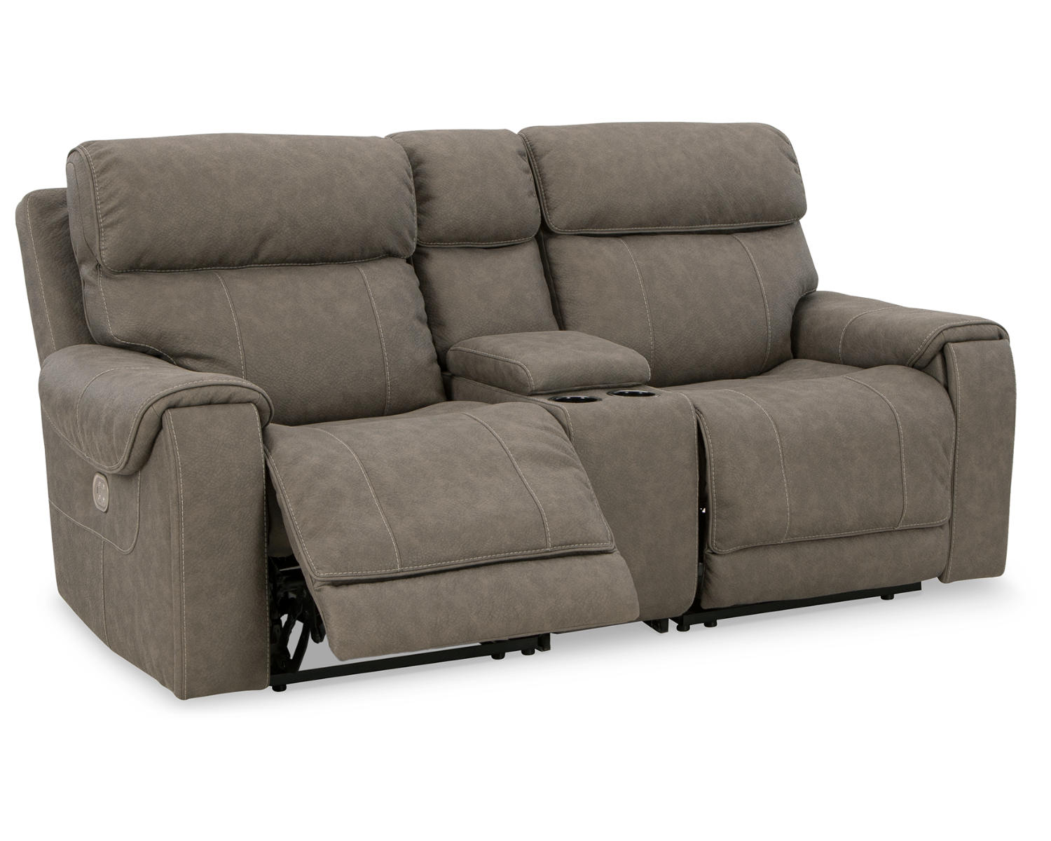 Starbot 3-Piece Power Reclining Sectional Loveseat with Console