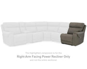 Starbot Right-Arm Facing Power Recliner