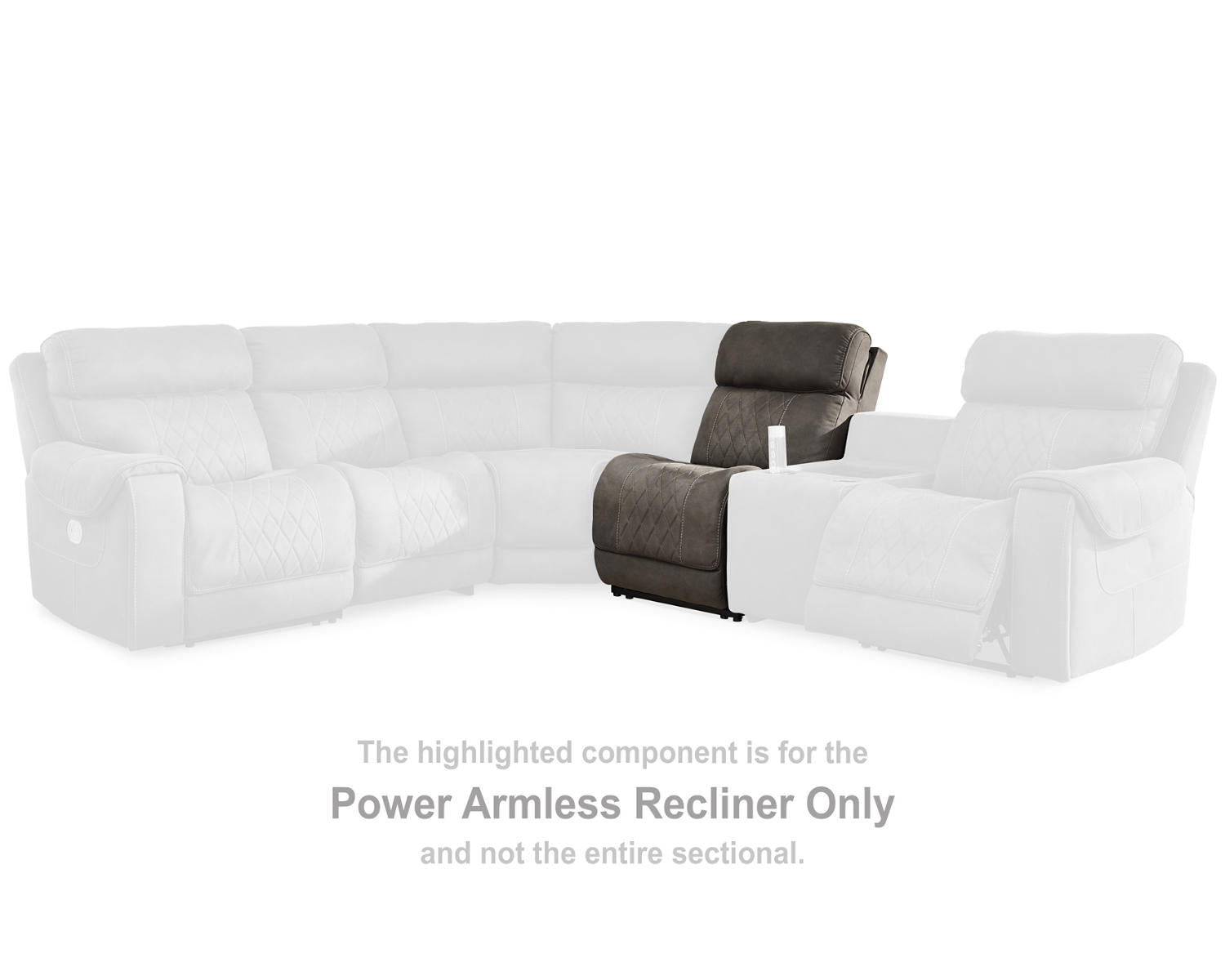 Hoopster Power Armless Recliner