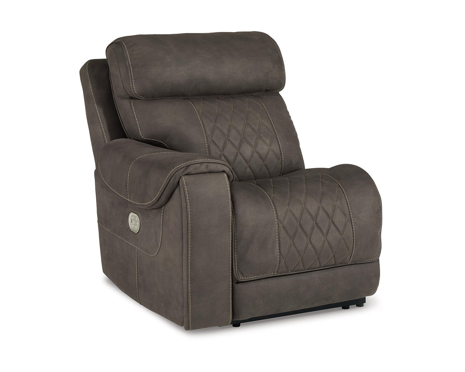 Hoopster Left-Arm Facing Power Recliner