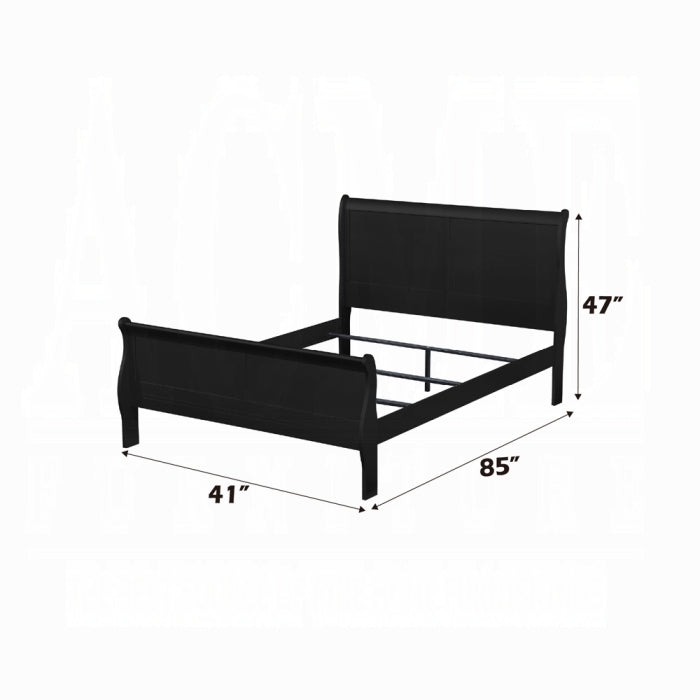 Louis Philippe Twin Bed