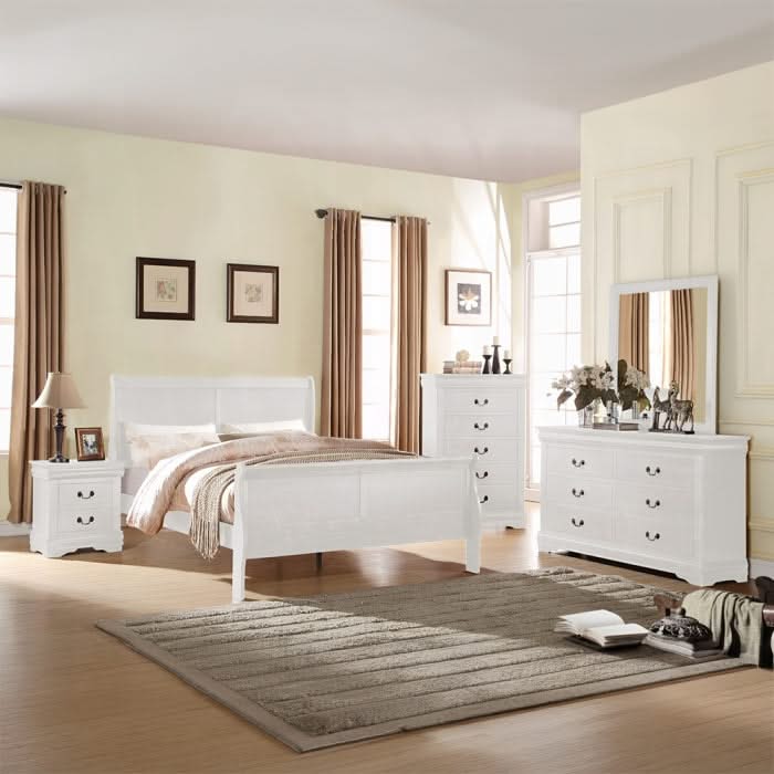 Louis Philippe Queen Bed