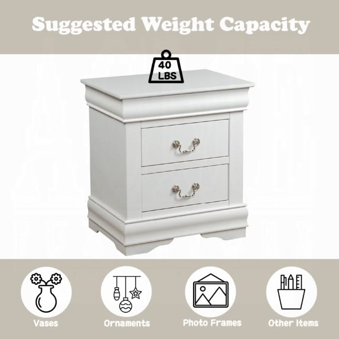 Louis Philippe Nightstand