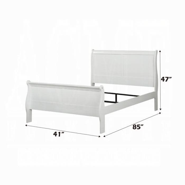 Louis Philippe Twin Bed