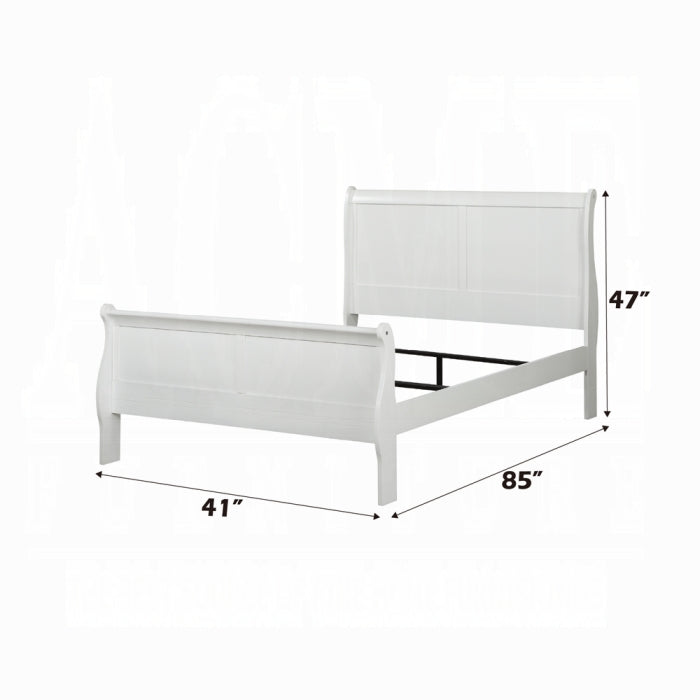 Louis Philippe Twin Bed
