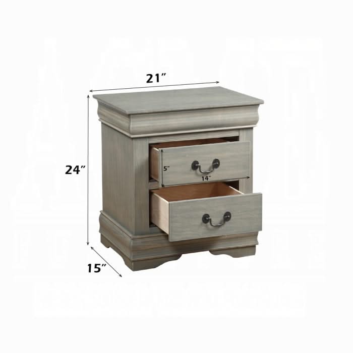 Louis Philippe Nightstand
