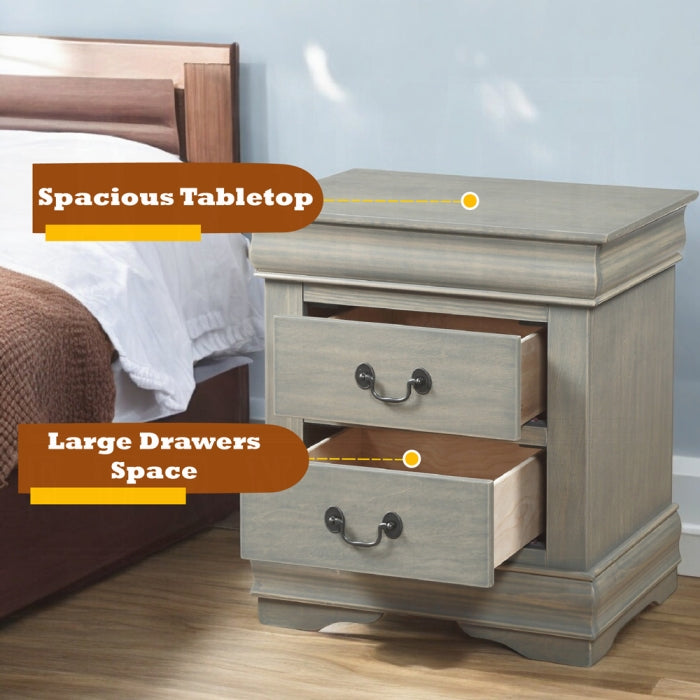 Louis Philippe Nightstand