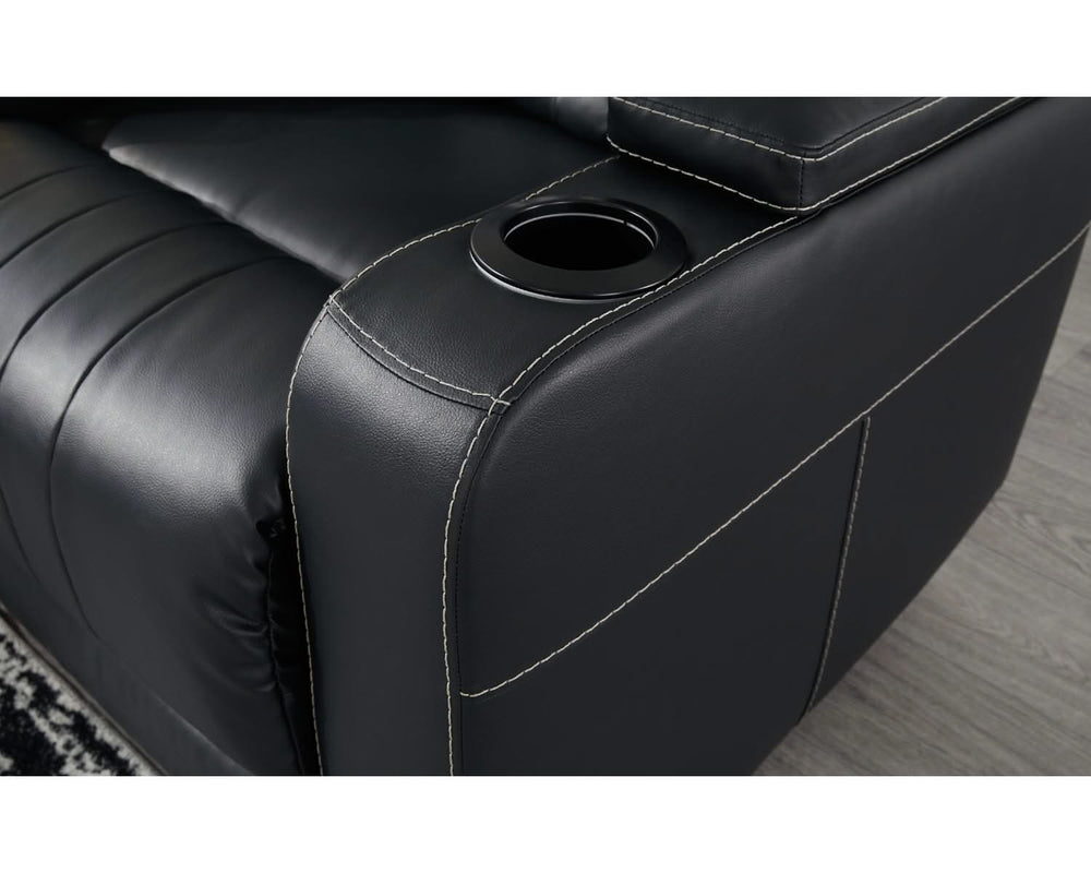 Center Point Reclining Loveseat with Console