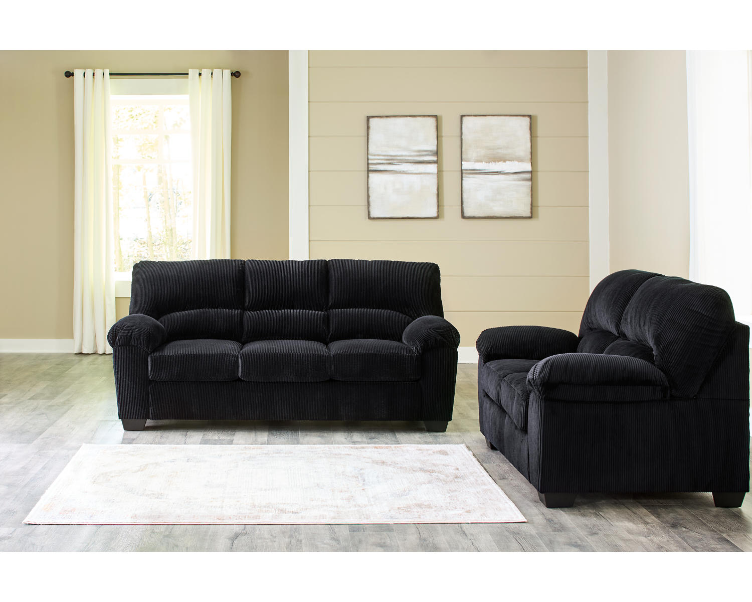 SimpleJoy Sofa and Loveseat