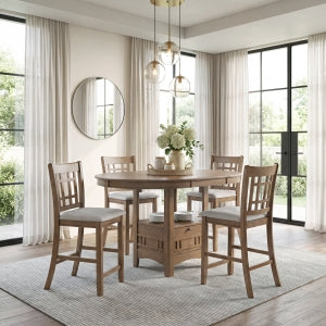 Junipero Collection Round/Oval Counter Height Table