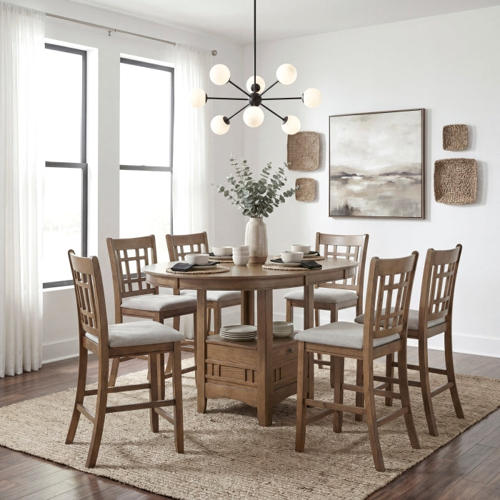 Junipero Collection Round/Oval Counter Height Table