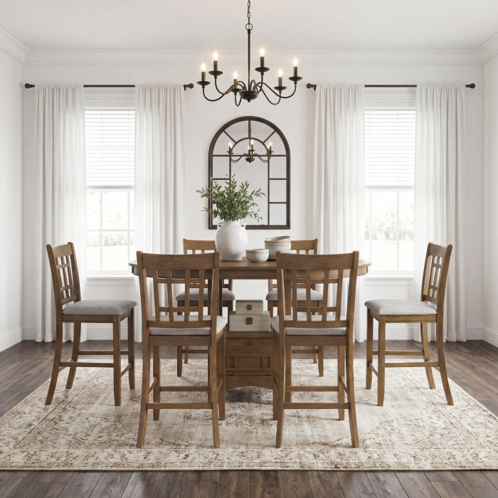 Junipero Collection Round/Oval Counter Height Table