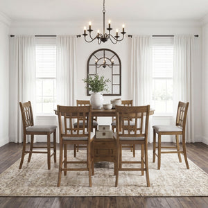 Junipero Collection Round/Oval Counter Height Table