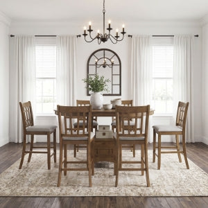 Junipero Collection Round/Oval Counter Height Table