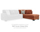Chaise esquinero orientado hacia el brazo derecho Aviemore