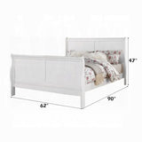 Louis Philippe III Queen Bed