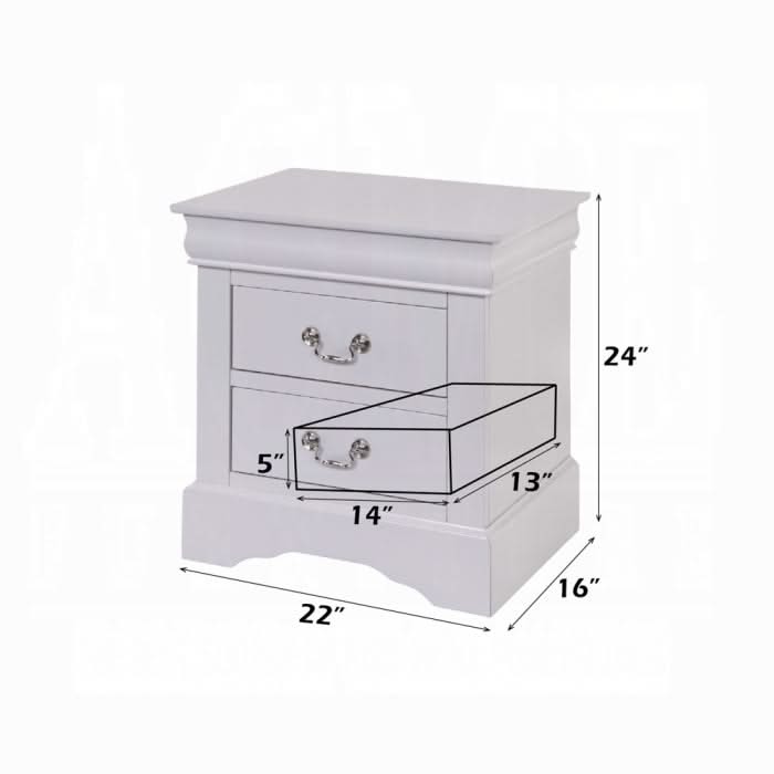 Louis Philippe III Nightstand