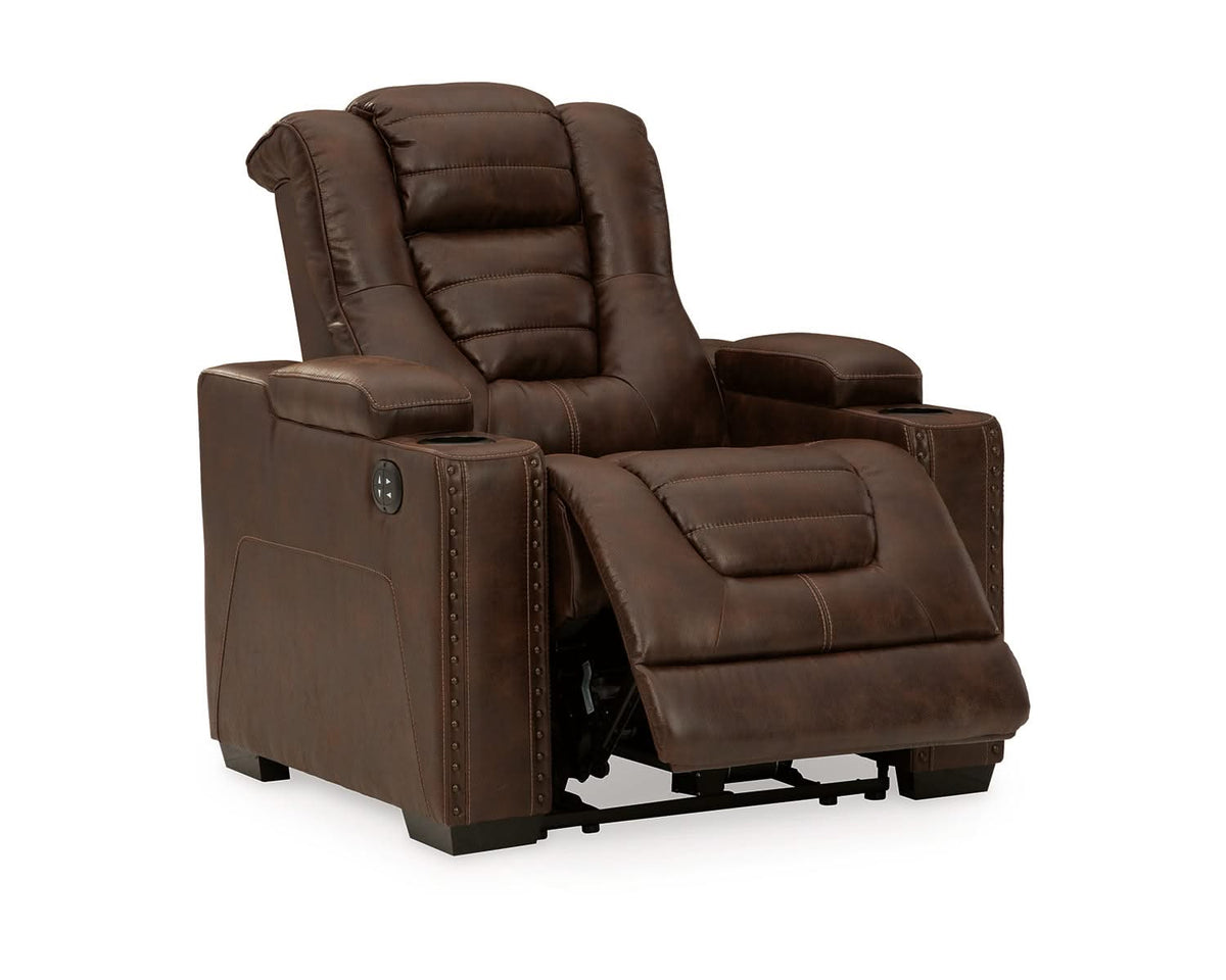Owner's Box Power Reclining Loveseat and Power Recliner