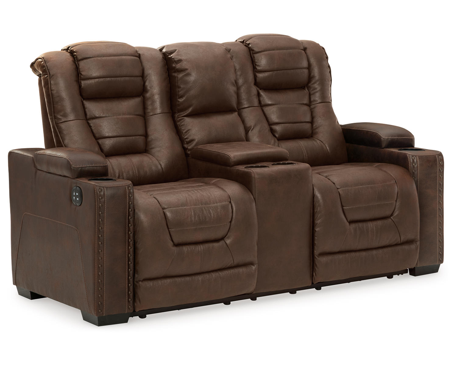 Owner's Box Power Reclining Loveseat and Power Recliner