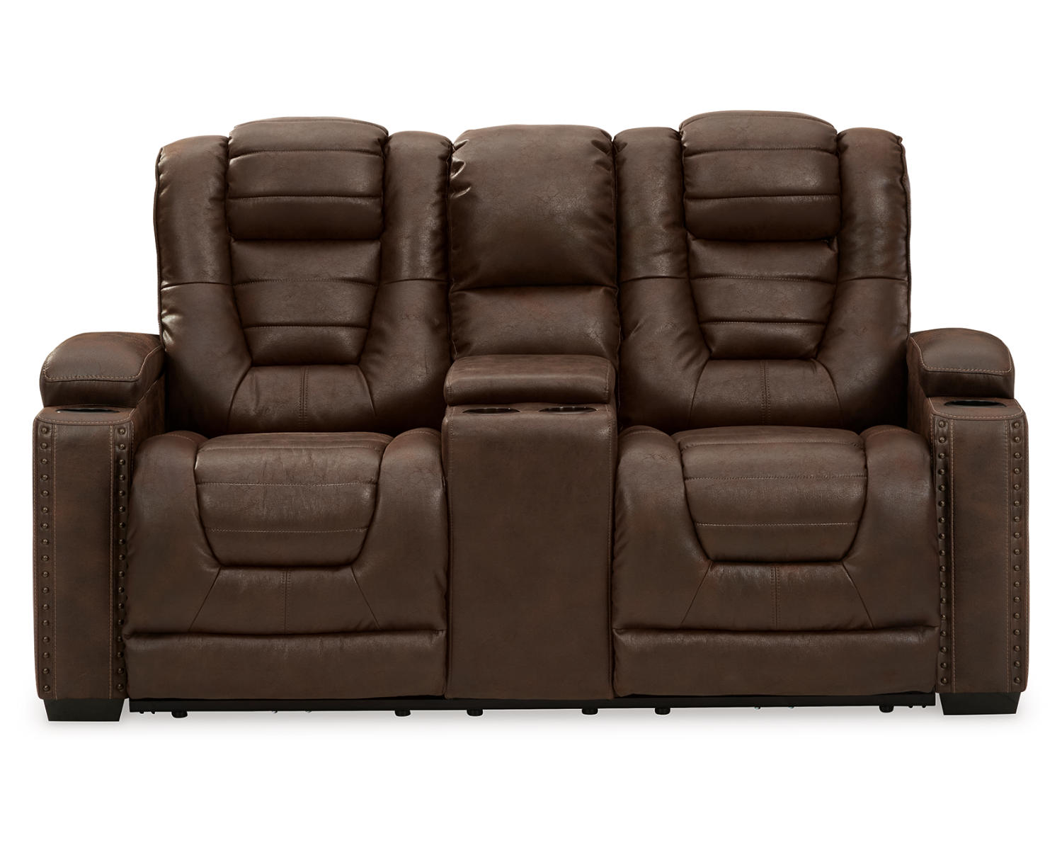 Owner's Box Power Reclining Loveseat and Power Recliner