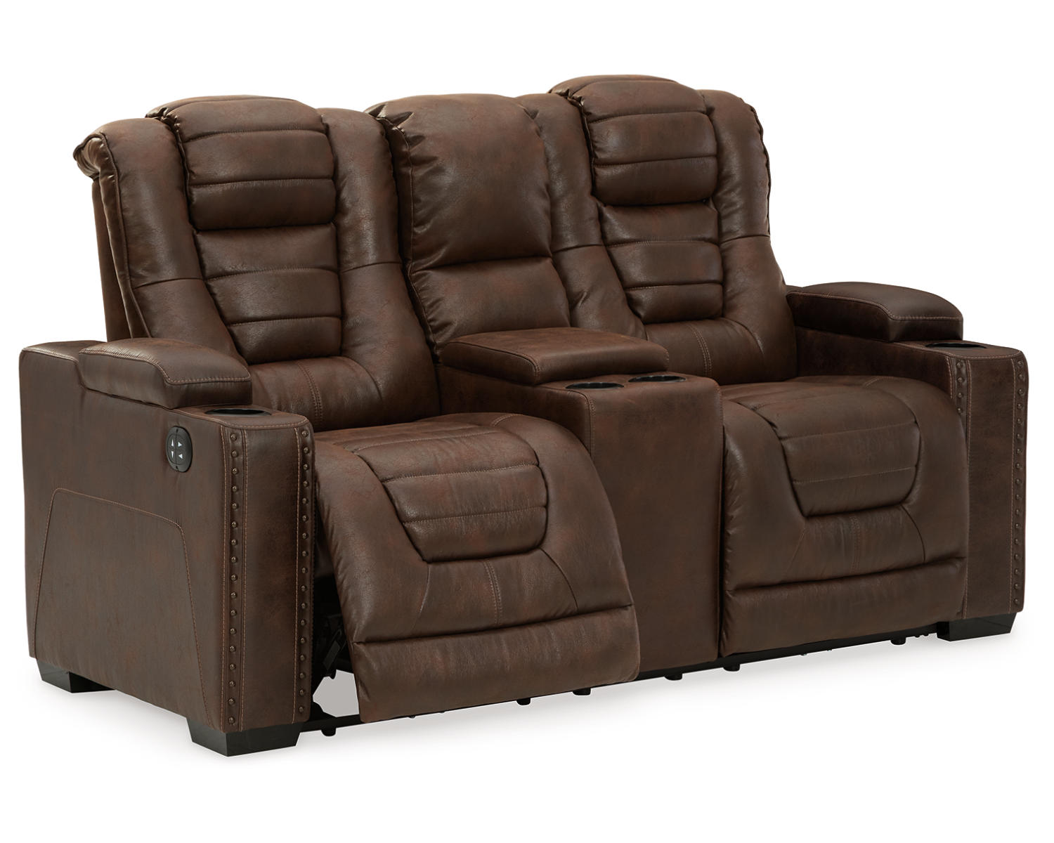 Owner's Box Power Reclining Loveseat and Power Recliner