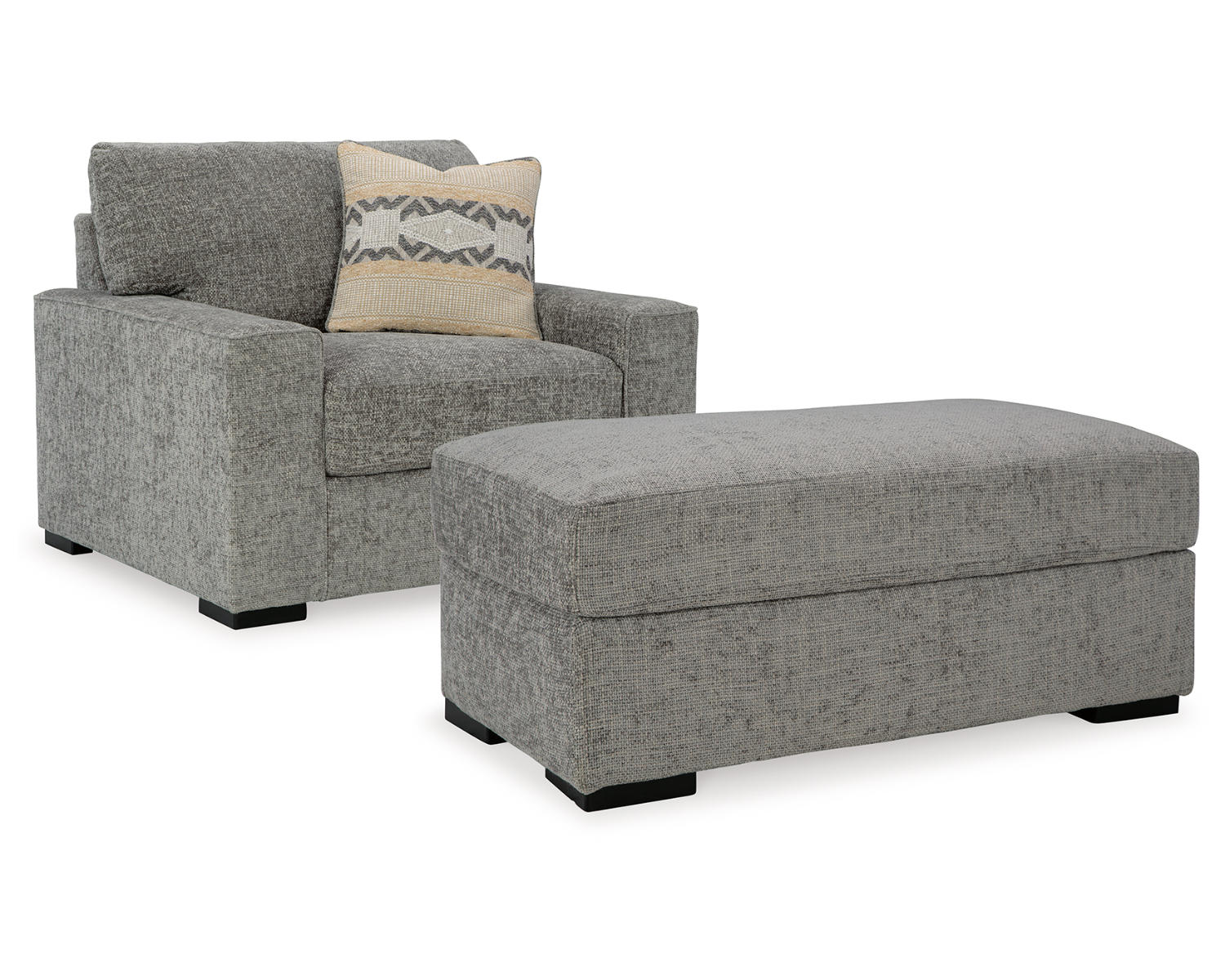 Dunmor Oversized Chair and Ottoman