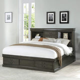 Cama Louis Philippe III EK con almacenamiento