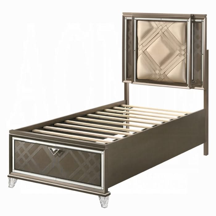Skylar Full Bed W/Led & Storage
