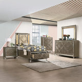 Skylar Full Bed W/Led & Storage