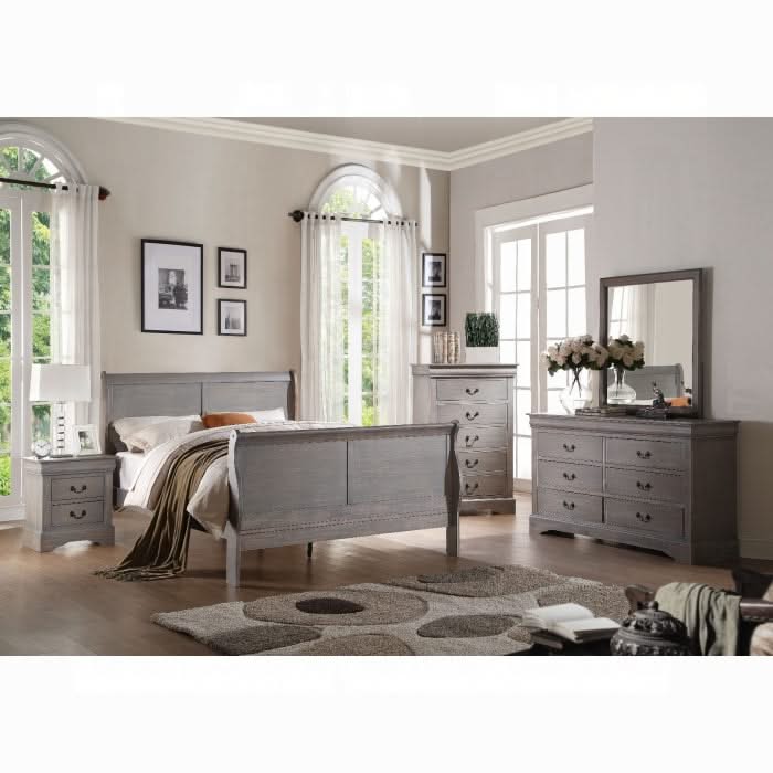 Louis Philippe III Twin Bed