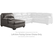 Aberton Left-Arm Facing Corner Chaise