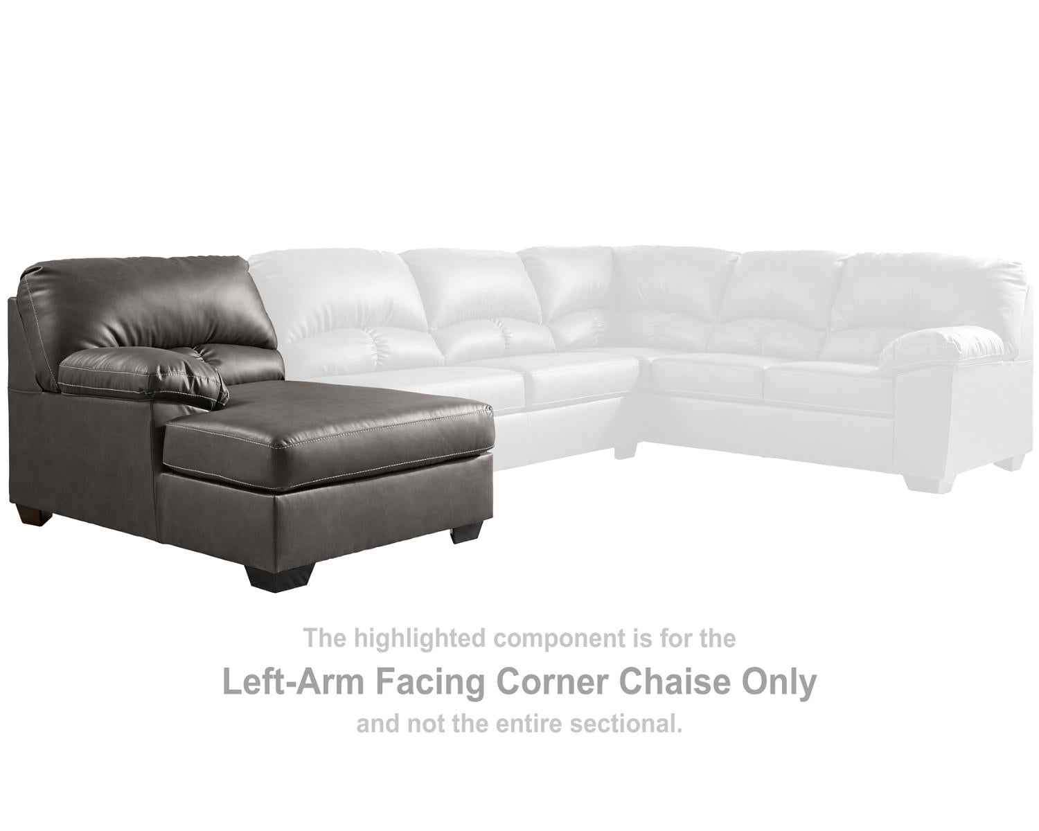 Aberton Left-Arm Facing Corner Chaise