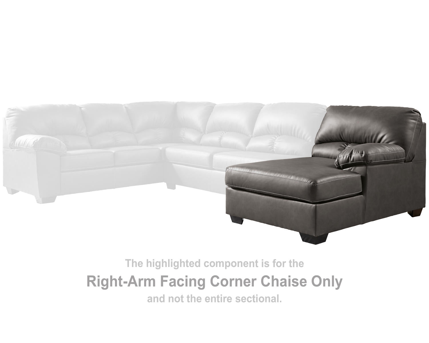 Aberton Right-Arm Facing Corner Chaise