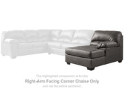 Aberton Right-Arm Facing Corner Chaise