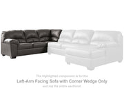 Aberton Left-Arm Facing Sofa with Corner Wedge